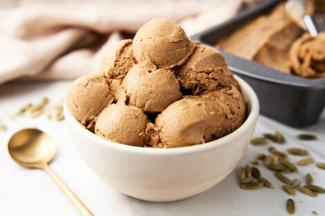 Vegan Pumpkin Ice Cream