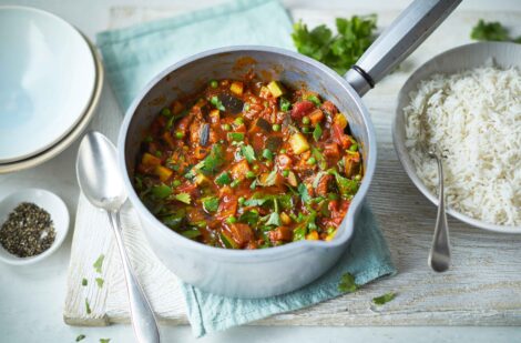 Vegan vegetable curry