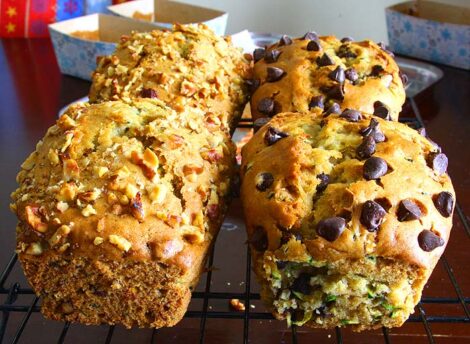 Zucchini Walnut Bread