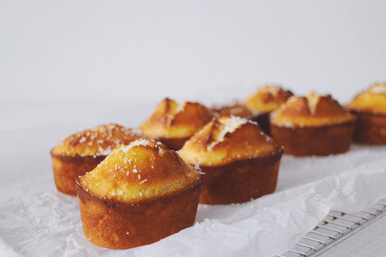 LEMON ALMOND AND COCONUT FRIANDS