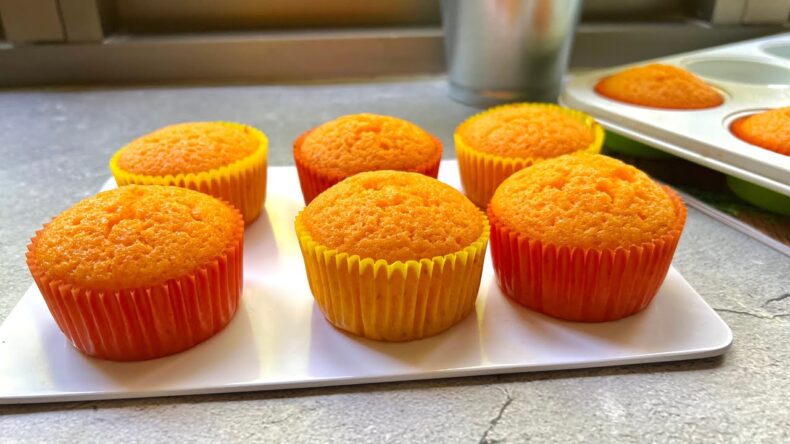 Simple Moist Orange Muffin