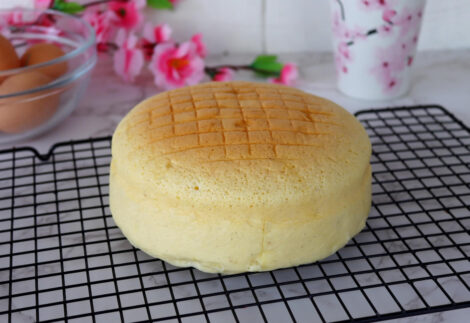 Butter castella cake