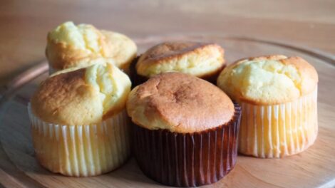 Moist Cream Cheese Muffin