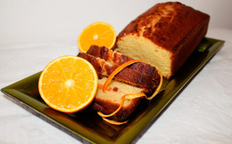 Moist Orange Plumcake