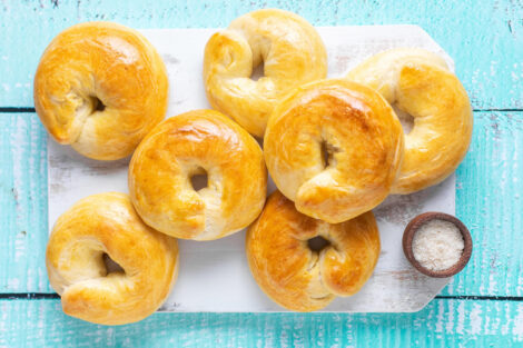 Pecorino donuts