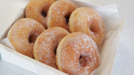Super soft and fluffy homemade donuts