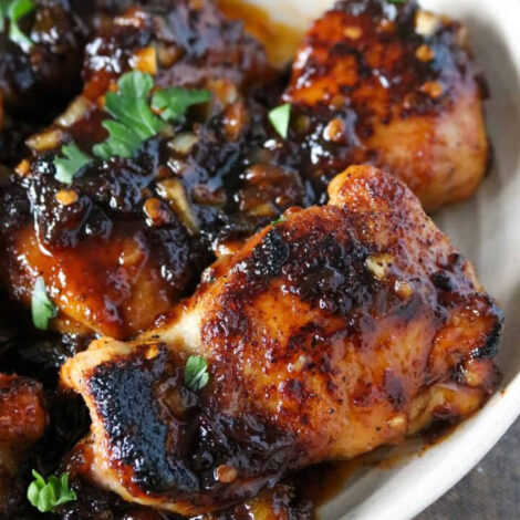 Honey Chipotle Chicken Thighs