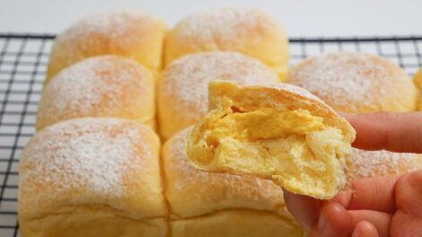 Refreshing lemon buns