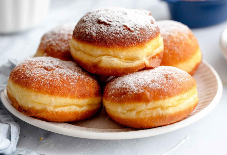 Berliner Doughnuts with Jam