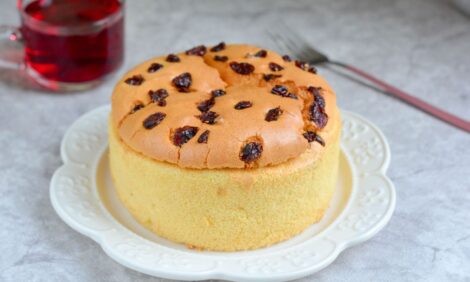 Butterscotch raisin cake