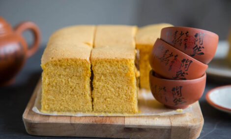 Super Soft Pumpkin Ogura Cake