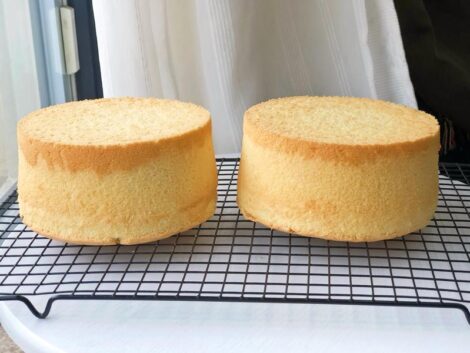 Super soft 6 inch chiffon cake