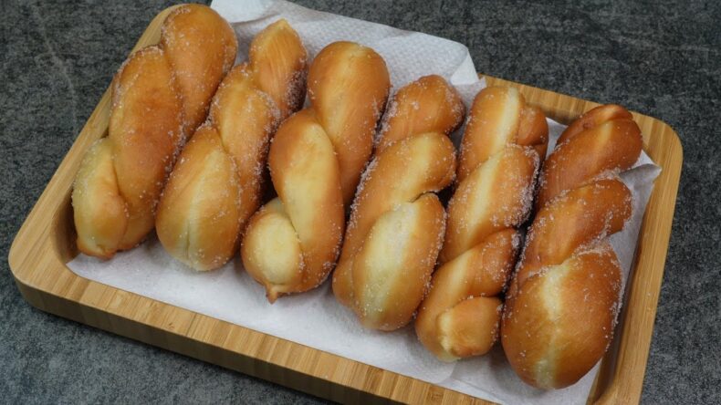 Twisted Korean doughnuts