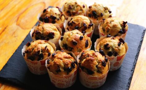 Banana Chocolate Chip Muffins