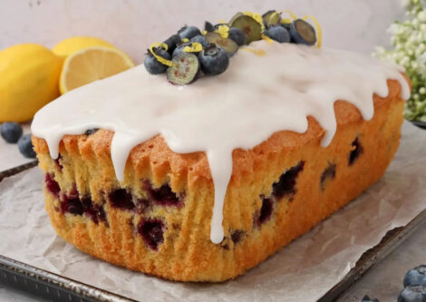 Lemon Blueberry Loaf Cake