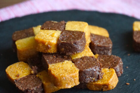 Chocolate Checkerboard Cookies