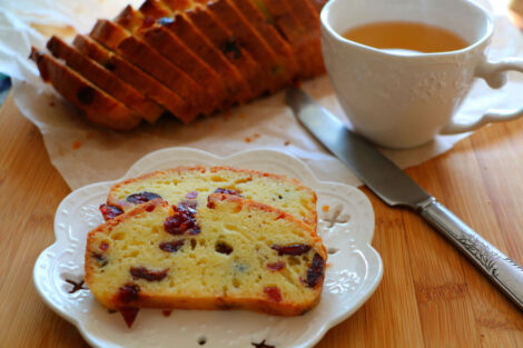 Cranberry Pound Cake