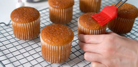 Honey Castella Muffins