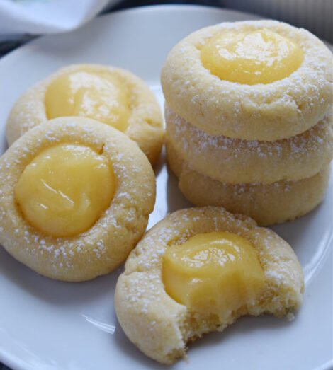 Lemon Curd Cookies