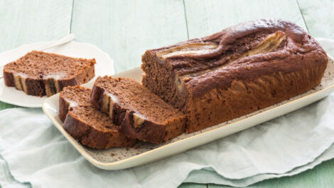 Chocolate banana bread