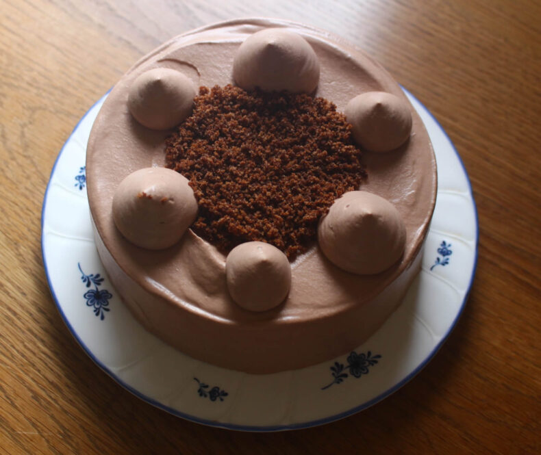 chocolate decoration cake