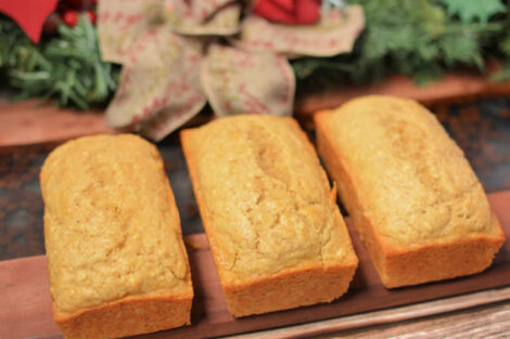 Eggnog Mini Loaves