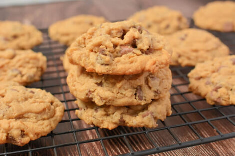 Peanut Butter Oatmeal Chocolate Chip Cookies