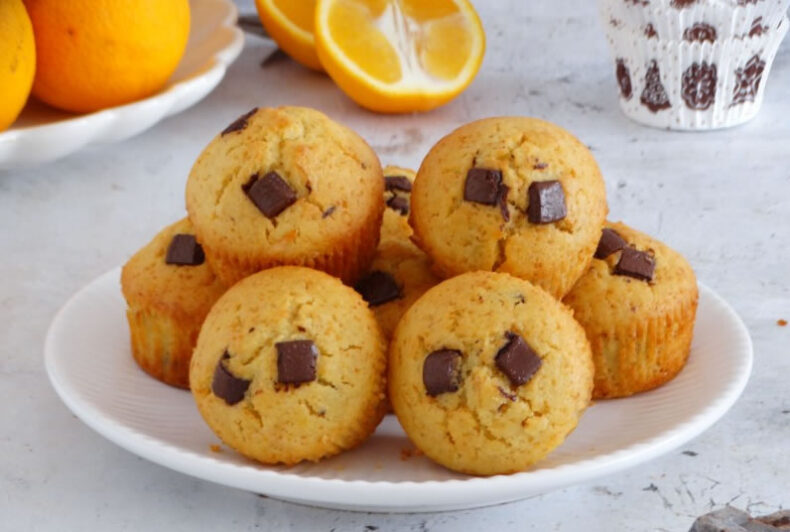 Orange muffins with chocolate chips recipes