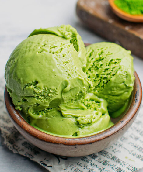 Vegan Matcha Ice Cream