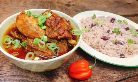 Caribbean Chicken Curry Stew