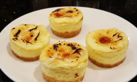 Creme Brulee cheesecake