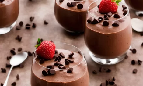 Easy Chocolate Mousse without Eggs