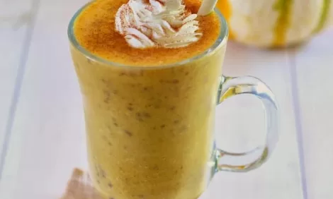 Pumpkin Spice Protein Smoothie