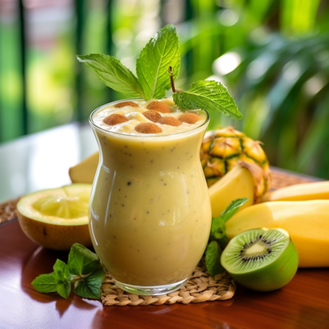 Tropical Breakfast Smoothie