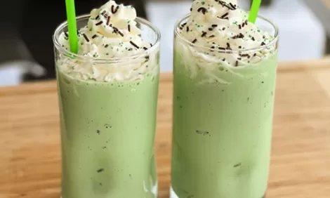 Boozy Shamrock Shake recipes