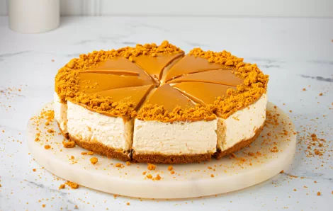 Lotus cheesecake