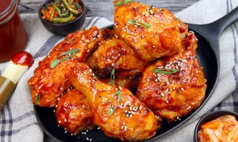 Spicy Korean Fried Chicken