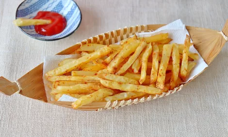 Spicy oilfree fries