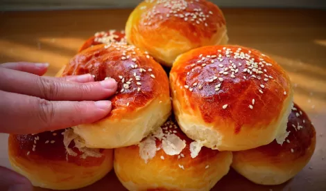 Yoghurt Sandwich Buns