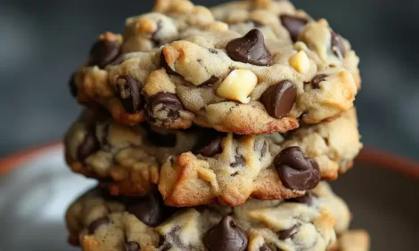 Banana Bread Chocolate Chip Cookies