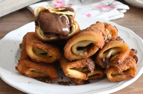 Crispy Nutella rolls recipes