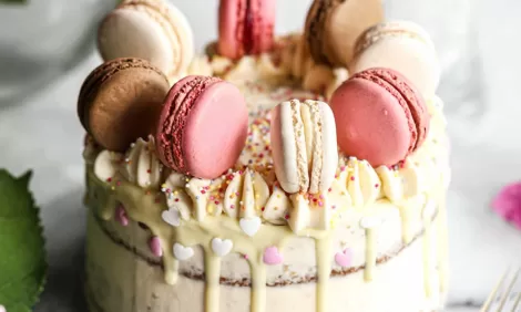 Macaron birthday cake recipes