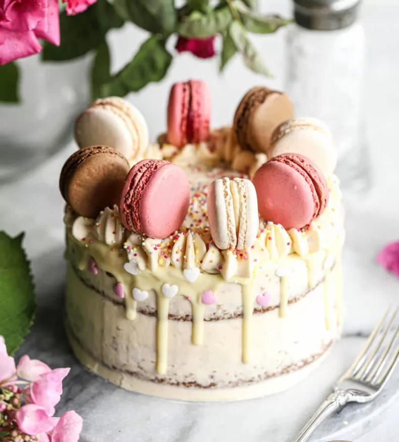 Macaron birthday cake recipes