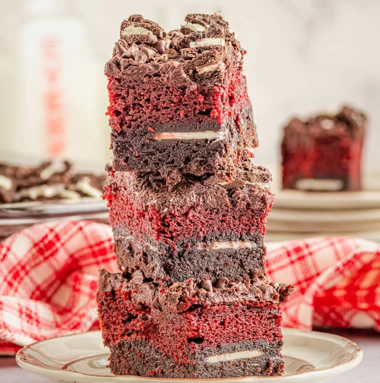 Oreo Red Velvet Brownies recipes jpg