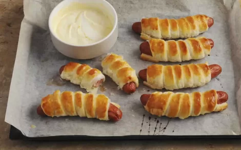 Wienerli in dough recipes