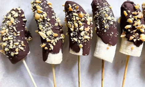 Chocolate Covered Banana Pops recipes