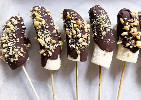 Chocolate Covered Banana Pops recipes