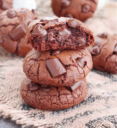 Chocolate truffle cookies recipes