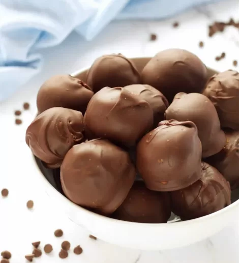 Egg less Chocolate Dough Bites recipes