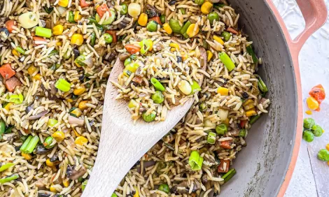 Mixed Veggie Fried Rice recipes